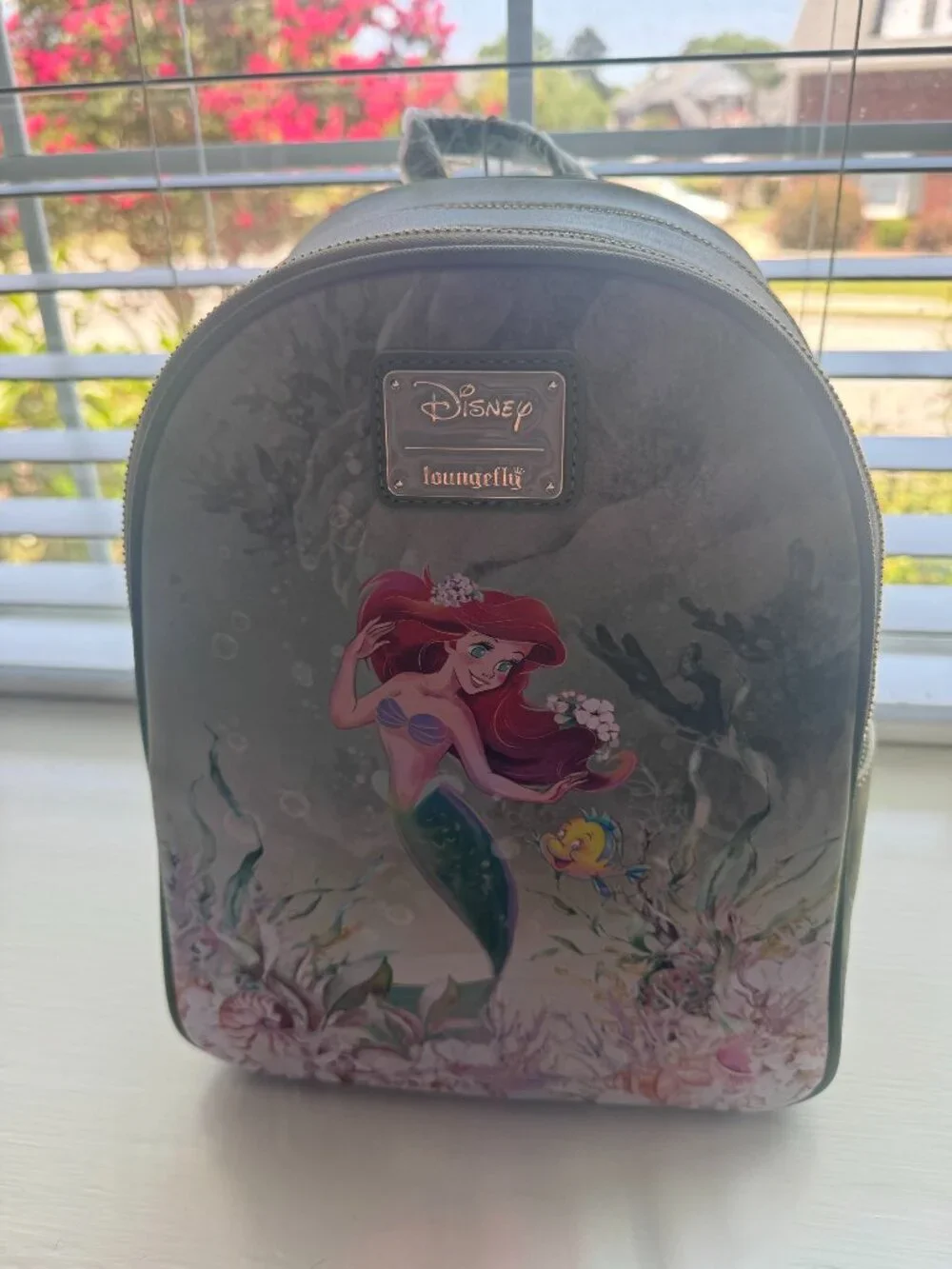 Disney Loungefly Green Ariel Mini Backpack New with Tags
